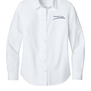 Port Authority Women’s Long Sleeve Nailhead Easy Care Shirt