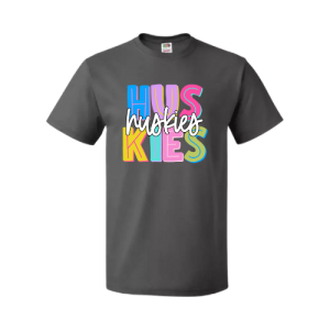 Huskies-Neon Print