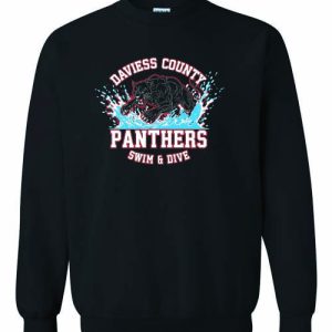 DCHS Swim- Crewneck Heavy Blend Sweatshirt